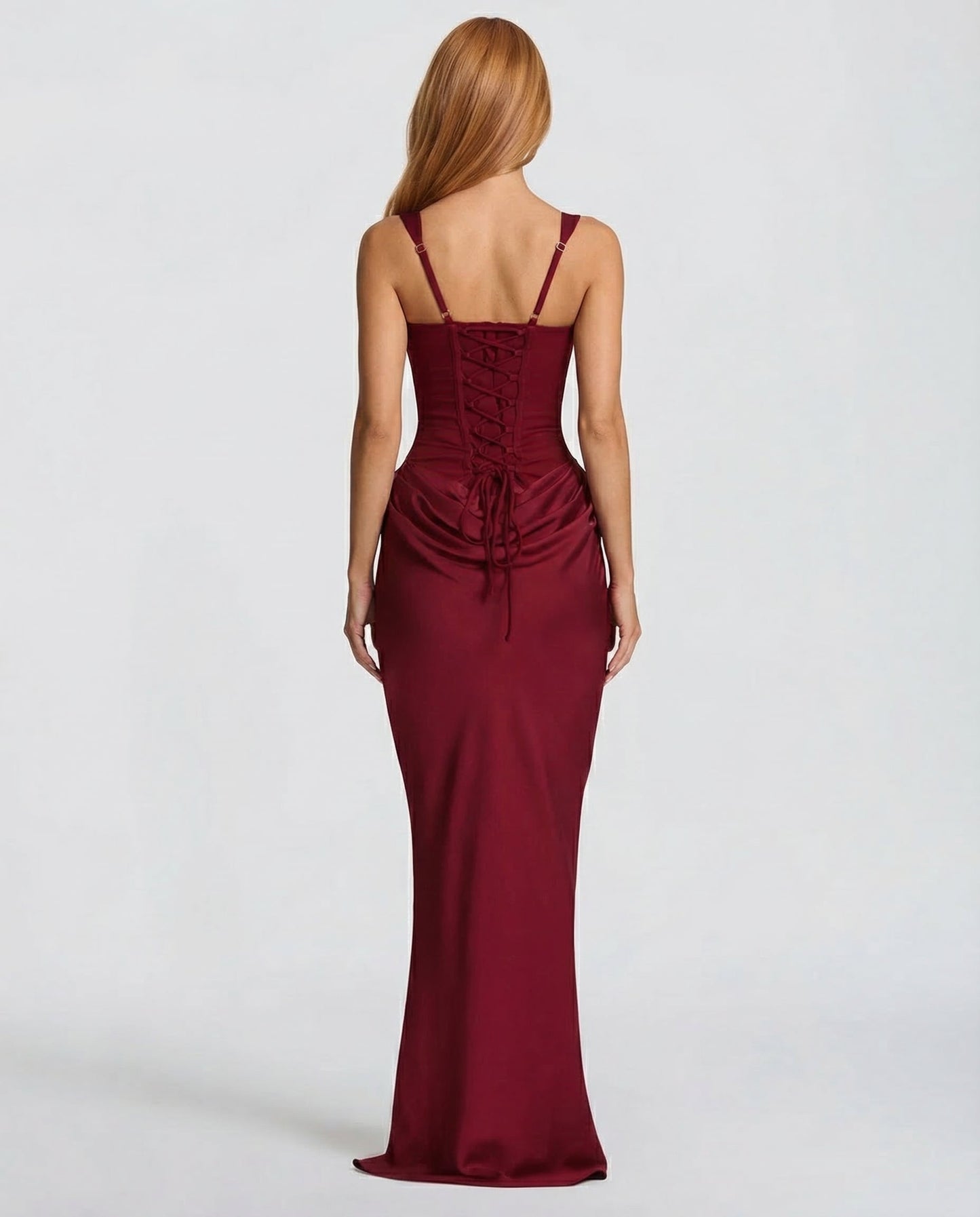 Hourglass™ – Sculpted Maxi Dress (Sleek Structure & Unmissable Shape)