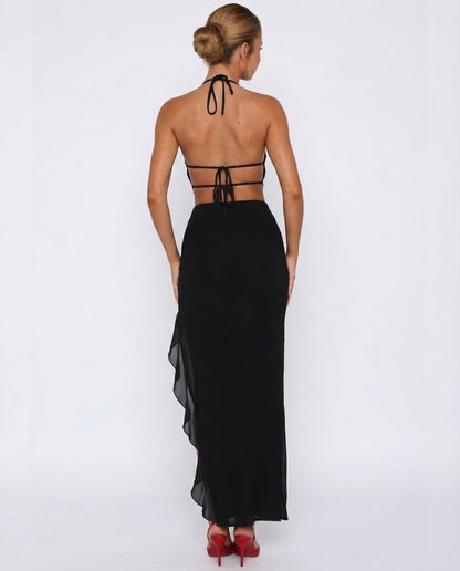 Cherry Crush™ – Maxi Dress (Soft Glam & Bold Main-Character Energy)