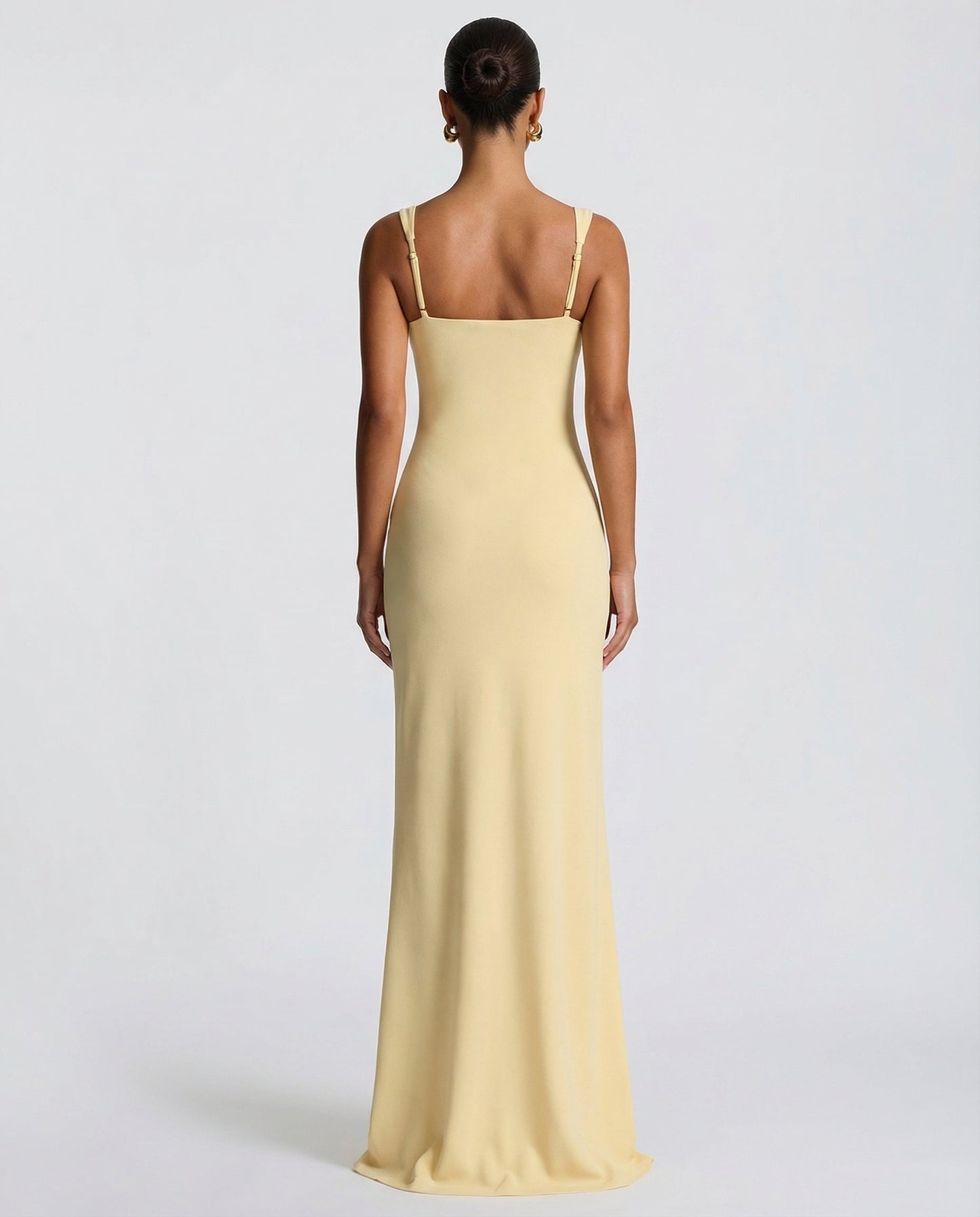 Main Character™ – Maxi Dress (Soft Power & Sculpted Elegance)