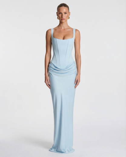 Hourglass™ – Sculpted Maxi Dress (Sleek Structure & Unmissable Shape)