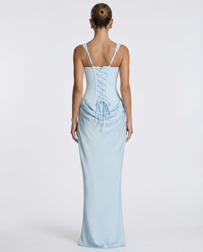 Hourglass™ – Sculpted Maxi Dress (Sleek Structure & Unmissable Shape)