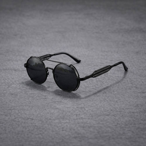Loonie™ | Polarized Round Metal Sunglasses