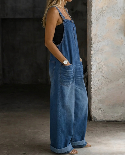 Winona™ | Pocket Bib Denim Overalls
