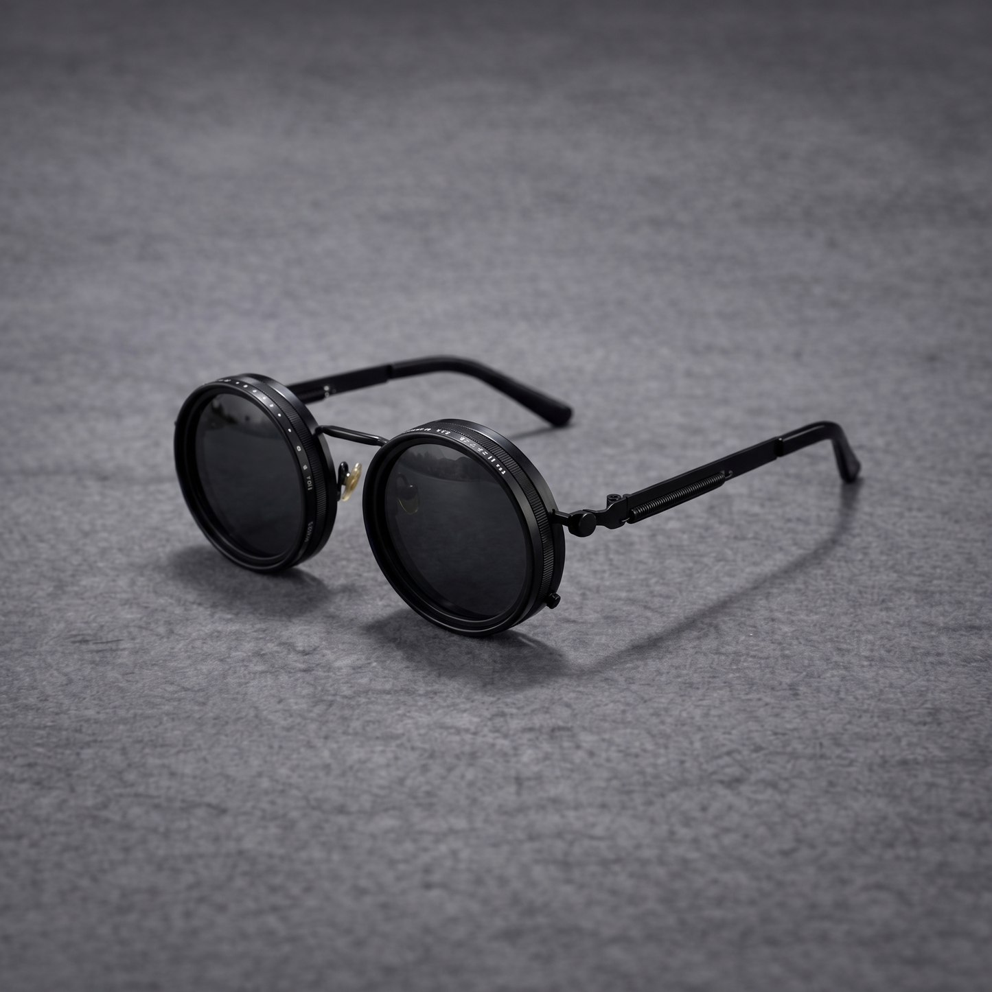 Crimson™ | Adjustable Black Sunglasses