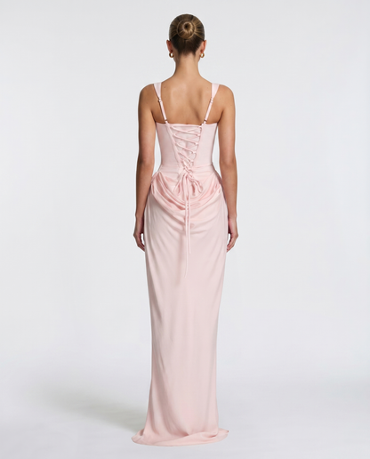 Hourglass™ – Sculpted Maxi Dress (Sleek Structure & Unmissable Shape)