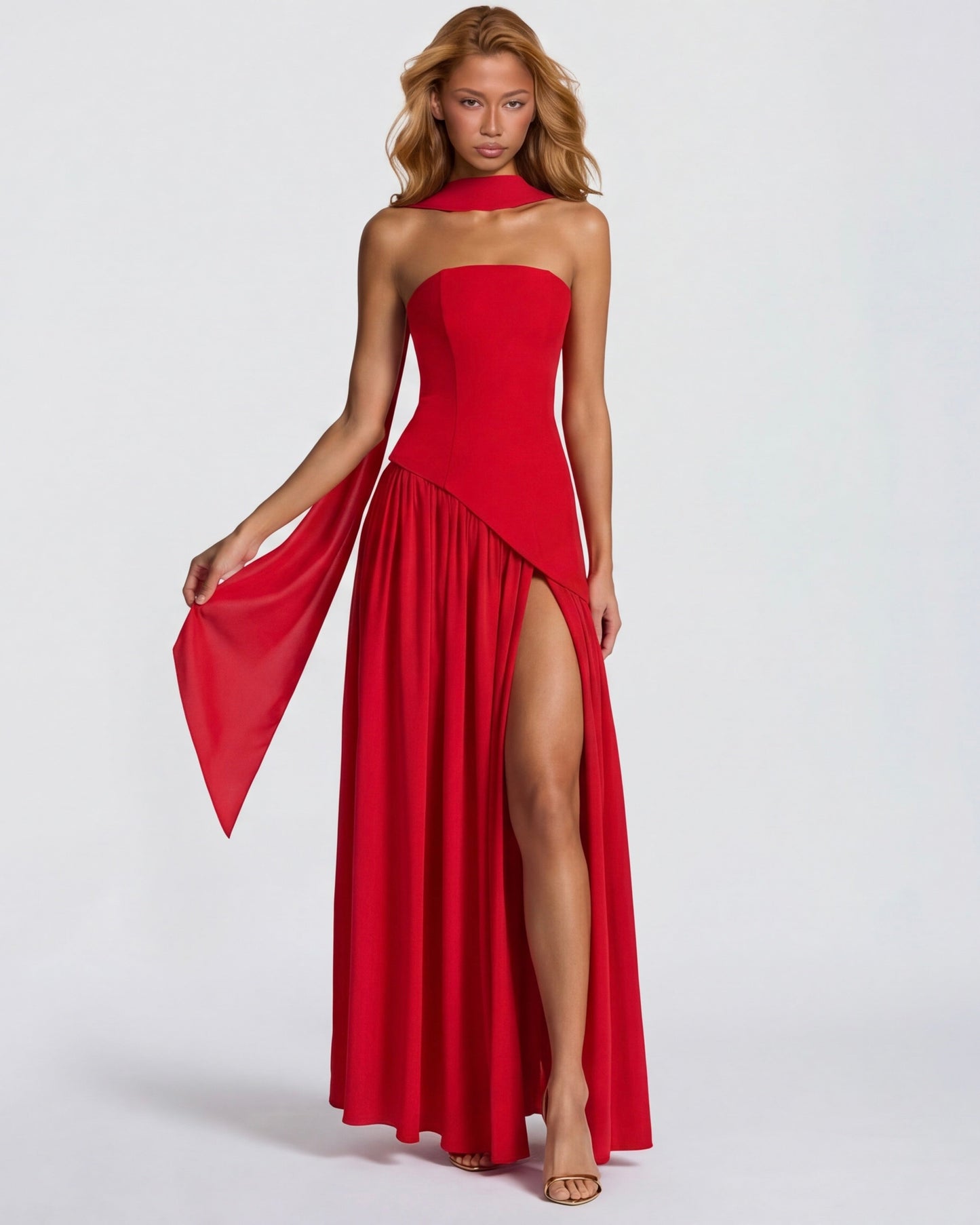 Aura™ – Maxi Dress (Soft Luxury & Main-Character Energy)