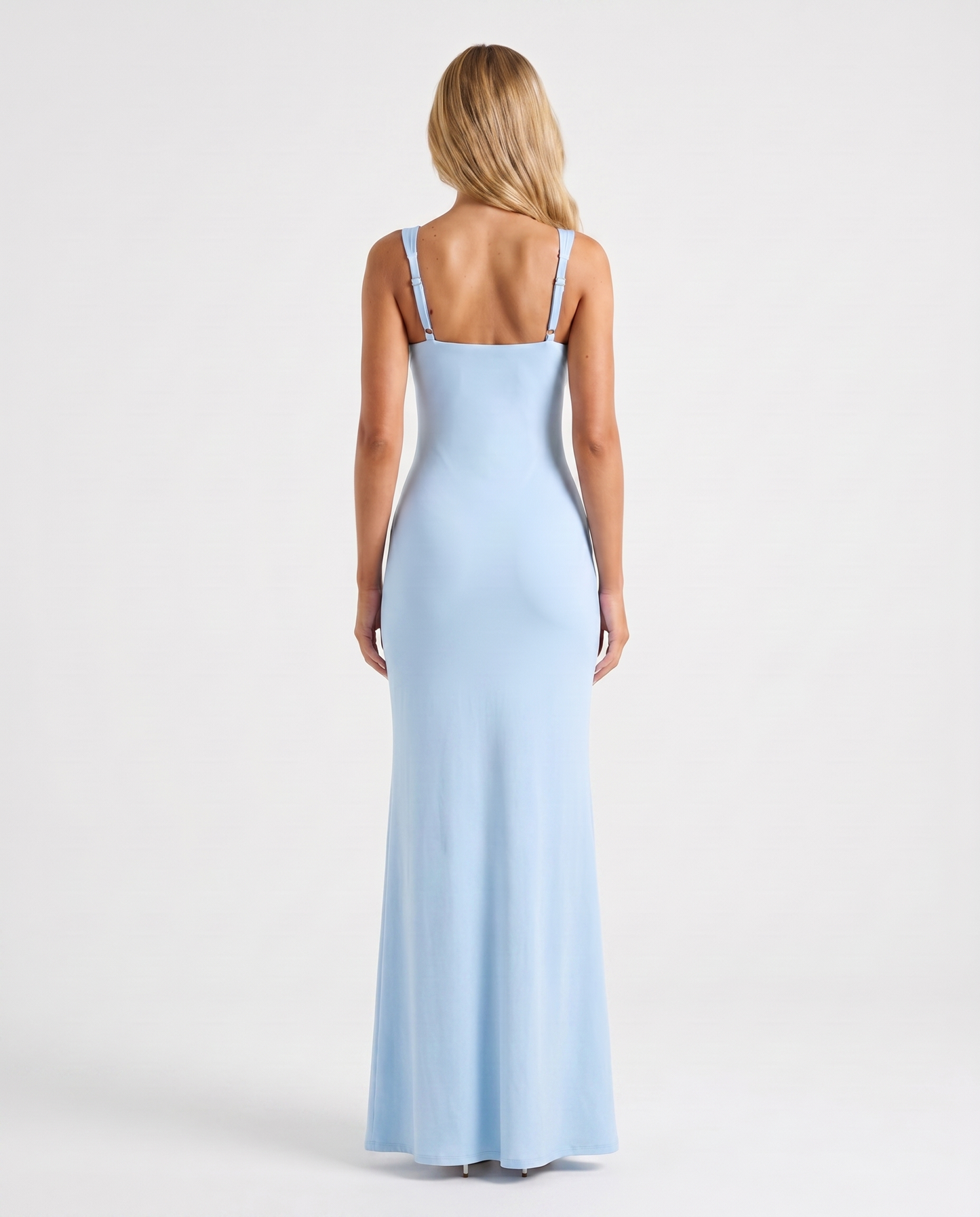 Main Character™ – Maxi Dress (Soft Power & Sculpted Elegance)