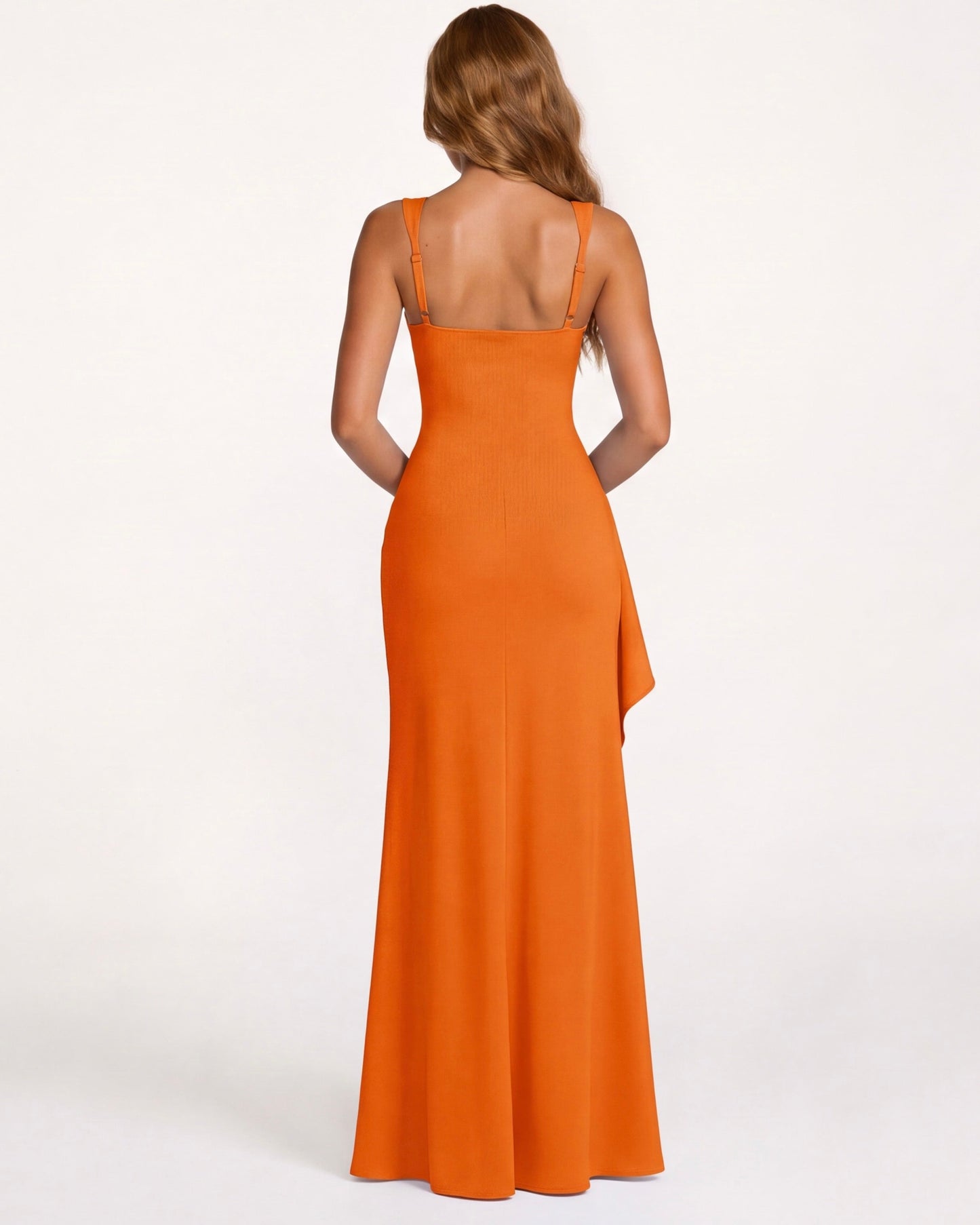 Main Character™ – Maxi Dress (Soft Power & Sculpted Elegance)