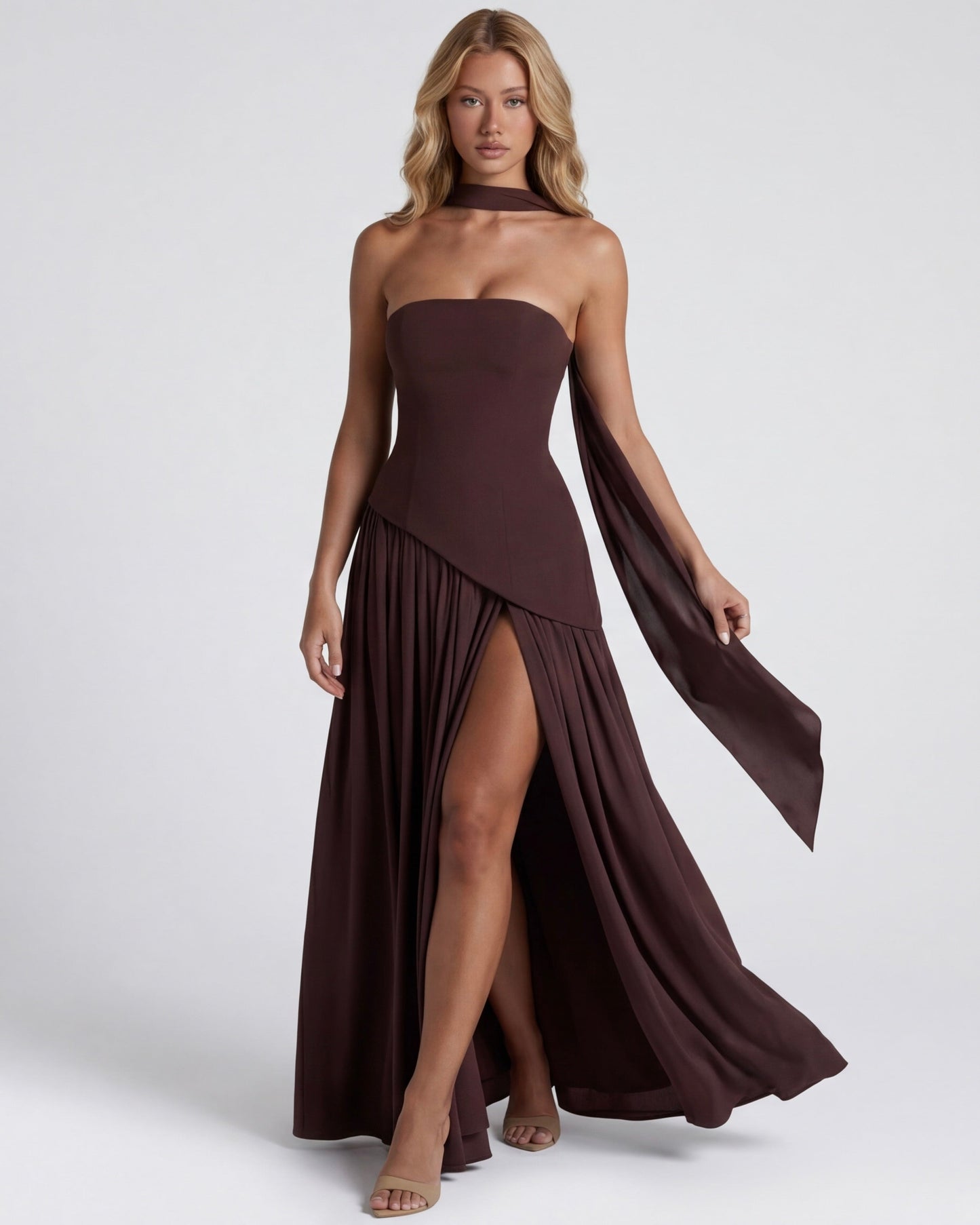 Aura™ – Maxi Dress (Soft Luxury & Main-Character Energy)