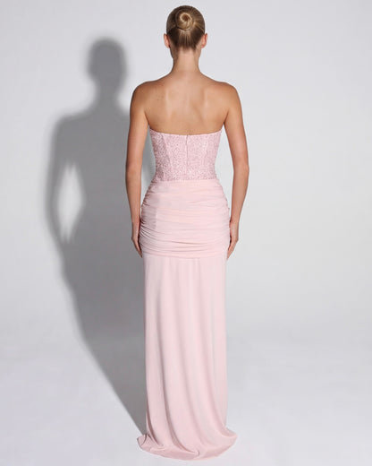 Midnight Aura Gown™ – Sculpted Corset & Statement Elegance