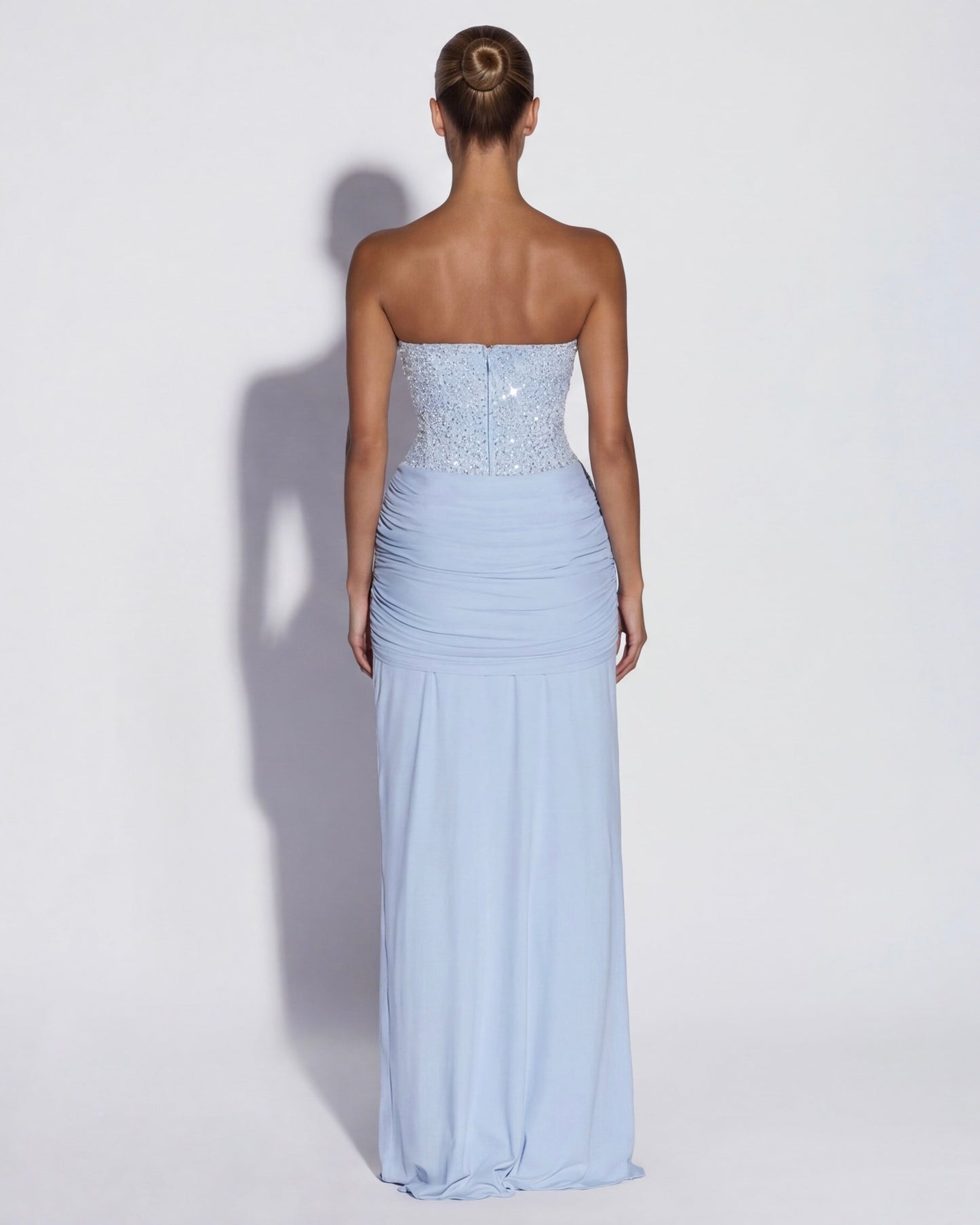 Midnight Aura Gown™ – Sculpted Corset & Statement Elegance