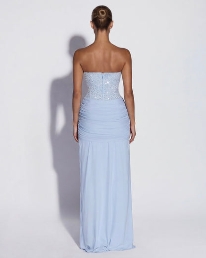 Midnight Aura Gown™ – Sculpted Corset & Statement Elegance