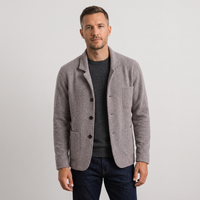 Kiel | Mens Slim Fit Knit Cardigan | Close-Cut Knit Layer for Smart Casual | Gray, Beige, Black and More S-2XL