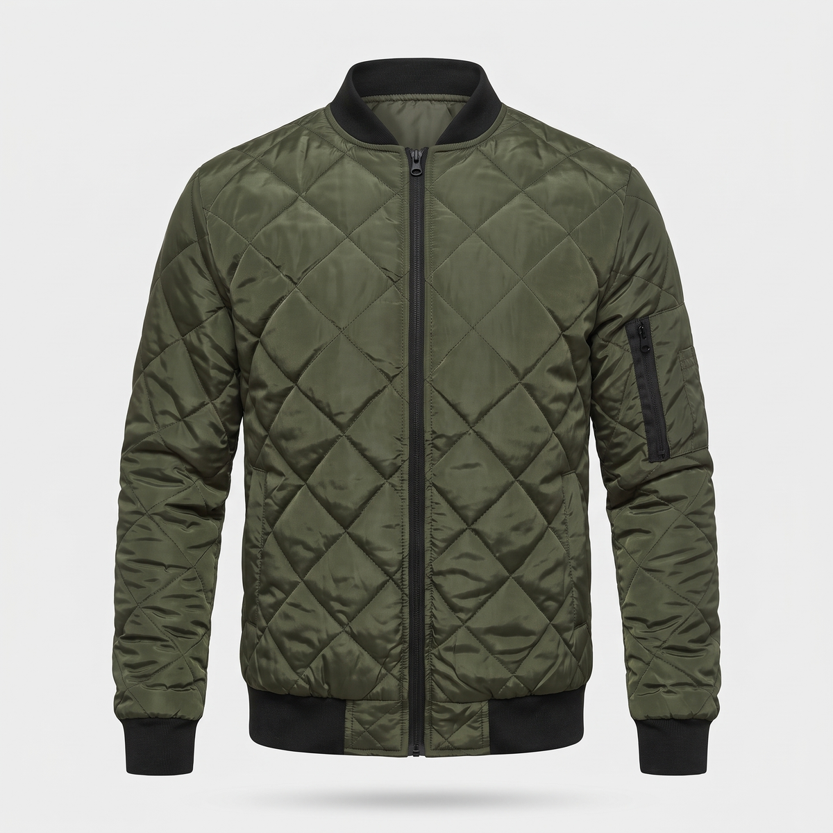 Andrei | Mens Quilted Bomber Jacket — Quilted Bomber Classic in 6 Colors S–3XL | Westmere