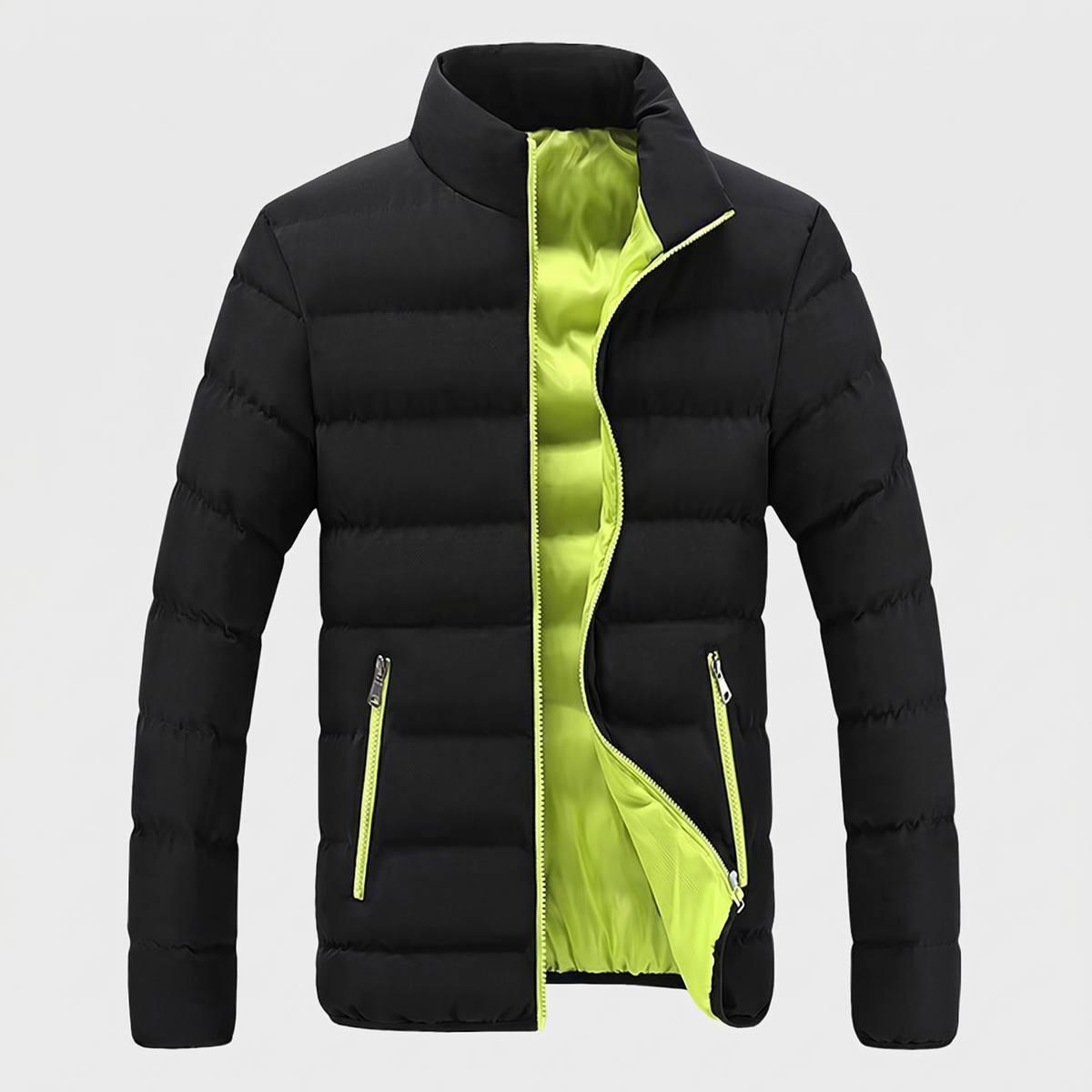 Reinhold | Mens Down Jacket with Contrast Lining — Puffer Jacket in 9 Color Variants M–3XL | Westmere