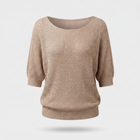 Women's Soft Comfort Sweater, Flattering Cut | Breathable All-Day Warmth, Minimalist Design | 9 Colorways | S–2XL