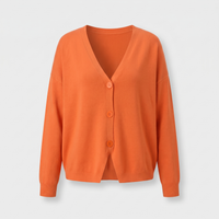 Women's Warm Cardigan, Effortless Layering | Lightweight Soft-Touch Warmth, Draped Fit | 6 Colorways | S–3XL