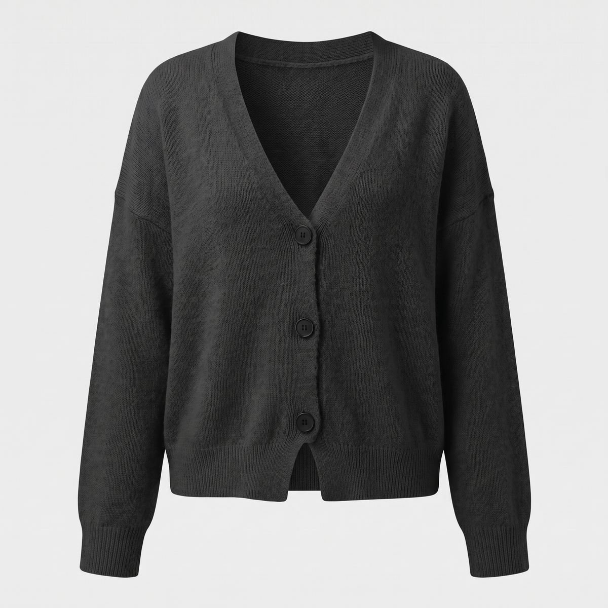 Women's Knit Cardigan, Lightweight Layering | Flattering Drape, Everyday Essential | 13 Colorways | S–3XL