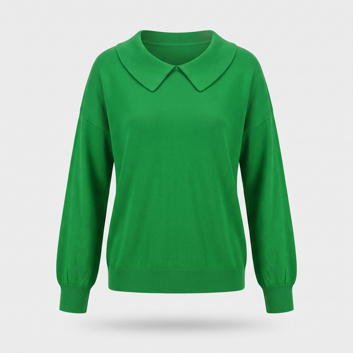 Galatea | Women's Peter Pan Collar Pullover Sweater — Feminine Knit with Rounded Collar Detail | Westmere