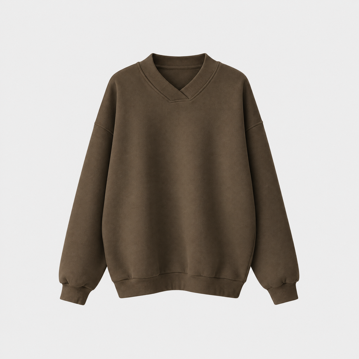 Thessaly | Women's Oversized V-Neck Pullover Sweater — Soft Everyday Knit in 10 Colors | Westmere
