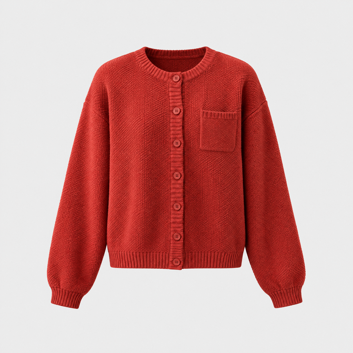 Women's Relaxed Oversized Cardigan, Draped Fit | Functional Pockets, Timeless Layer | 7 Colorways | S–3XL