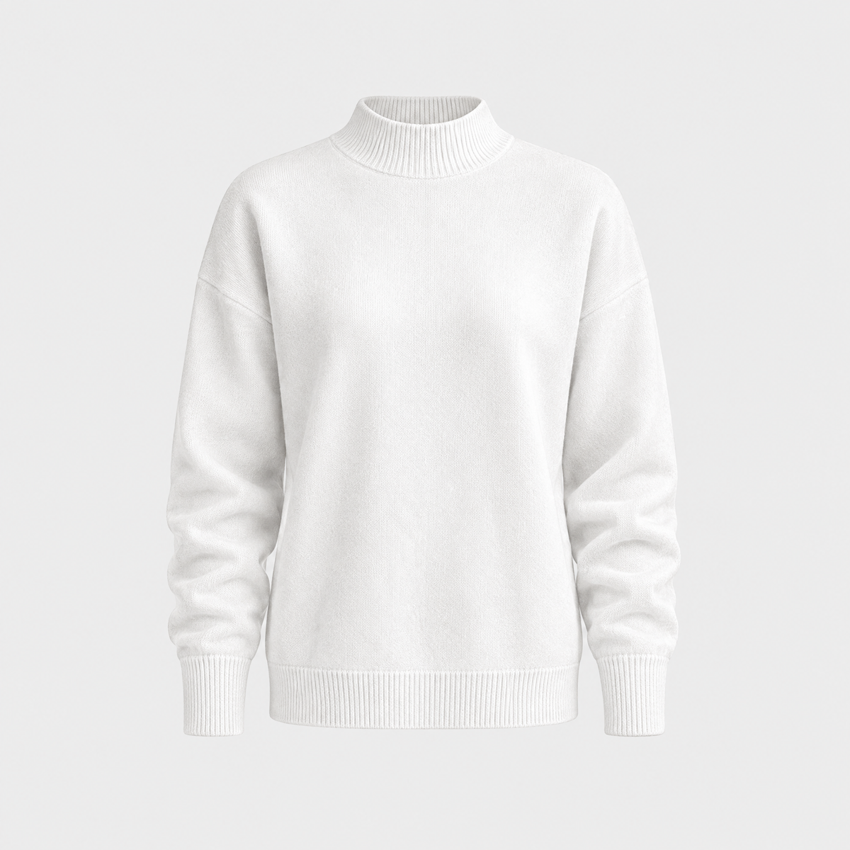 Maren | Women's Mock Neck Relaxed Fit Sweater — Clean Everyday Pullover in 10 Colors S–2XL | Westmere
