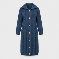 Women's Cosy Structured Coat, Layering-Ready | Flattering Drape, Timeless Everyday Cut | 8 Colorways | S–5XL