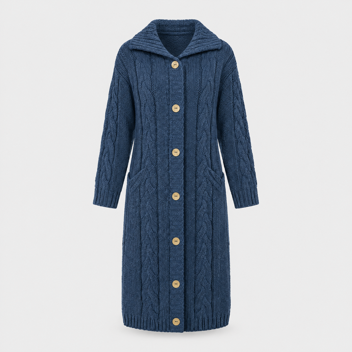 Women's Cosy Structured Coat, Layering-Ready | Flattering Drape, Timeless Everyday Cut | 8 Colorways | S–5XL
