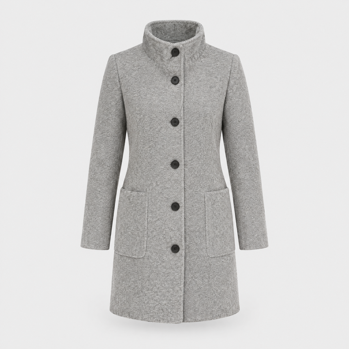 Women's Timeless Tailored Coat, Structured Silhouette | Warm & Versatile Everyday Layer | 11 Colorways | S–6XL