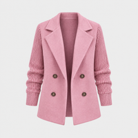 Women's Tailored Mid-Length Coat, Button Front | Sleek Silhouette, Elegant Detailing | 5 Colorways | S–5XL