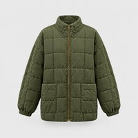 Women's Quilted Jacket, Oversized Layering Fit | Lightweight Insulation, Refined Casual Cut | 5 Colorways | S–2XL