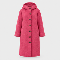 Women's Warm Classic Coat, Tailored Everyday Cut | Streamlined Silhouette, Refined Details | 5 Colorways | S–3XL