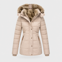 Fitted Down Puffer Jacket for Women – Warm & Stylish Winter Coat
