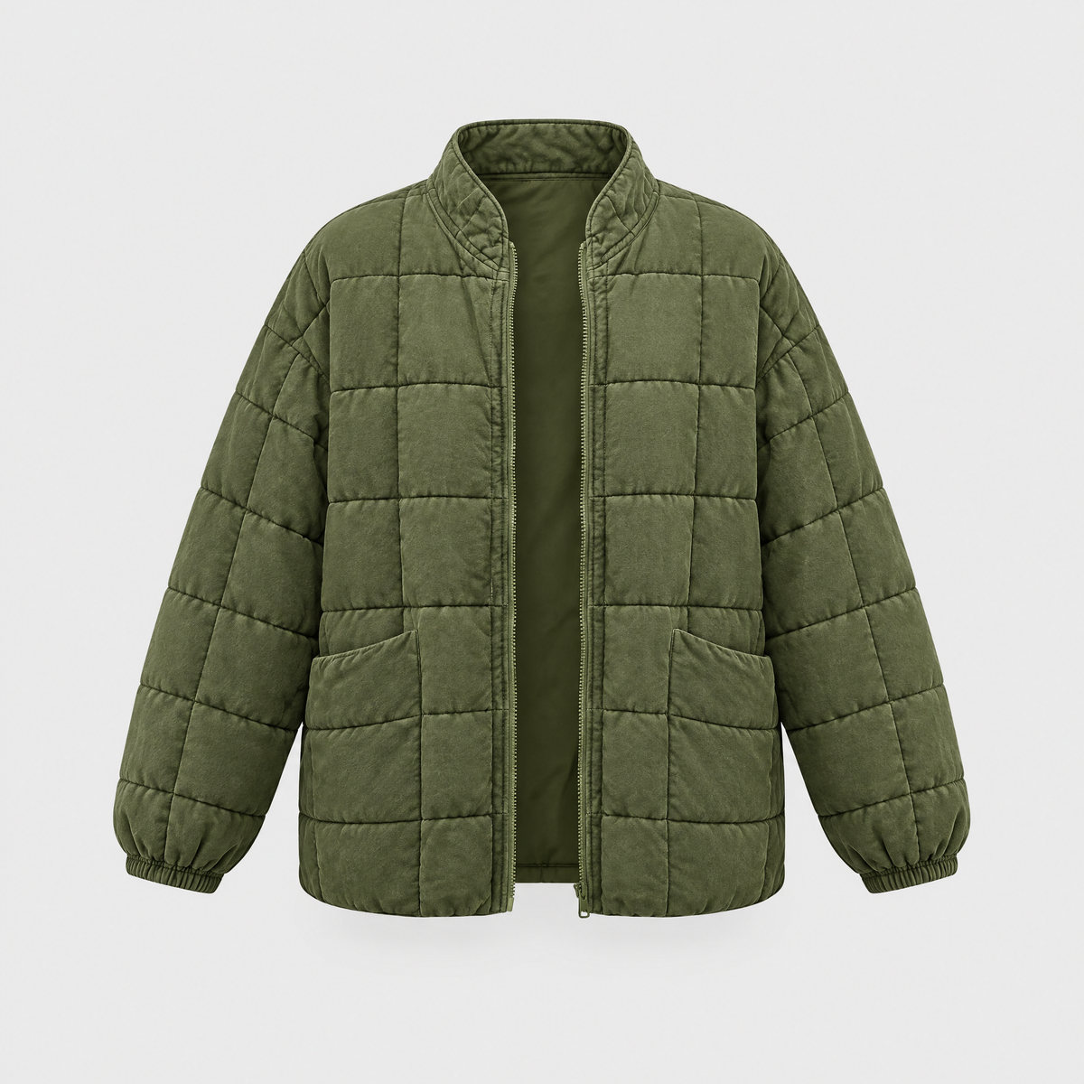Emily - Quilted Zip Jacket