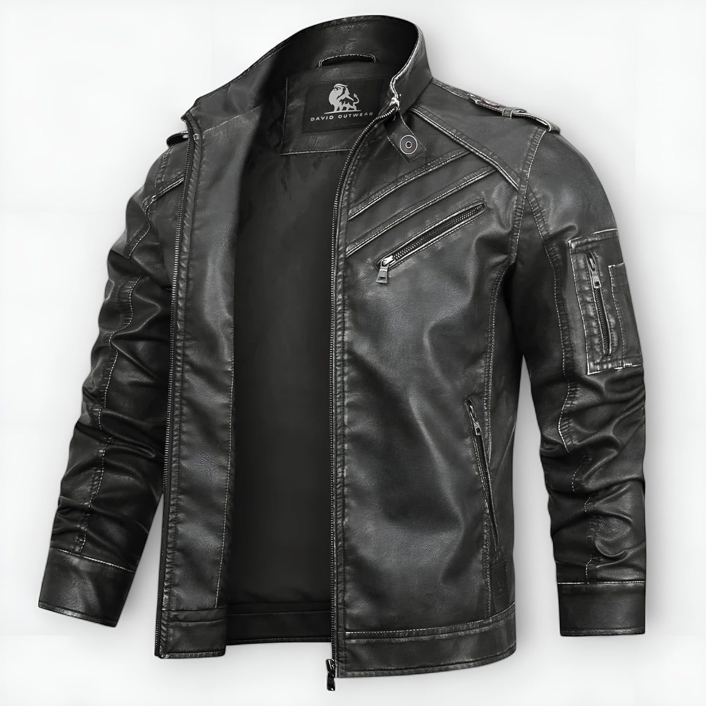Brian | Engine leather jacket