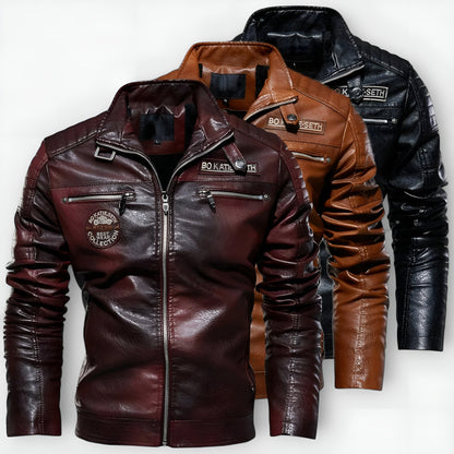 Alex | Roadster Leather Jacket