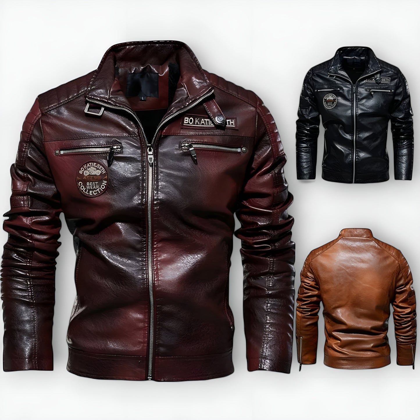 Alex | Roadster Leather Jacket