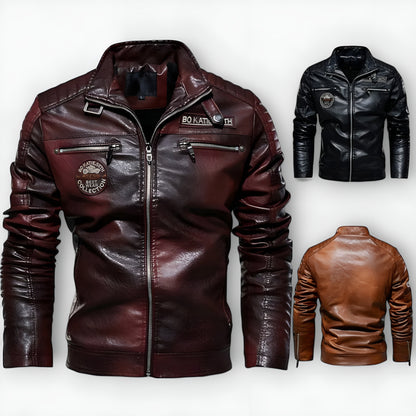 Alex | Roadster Leather Jacket