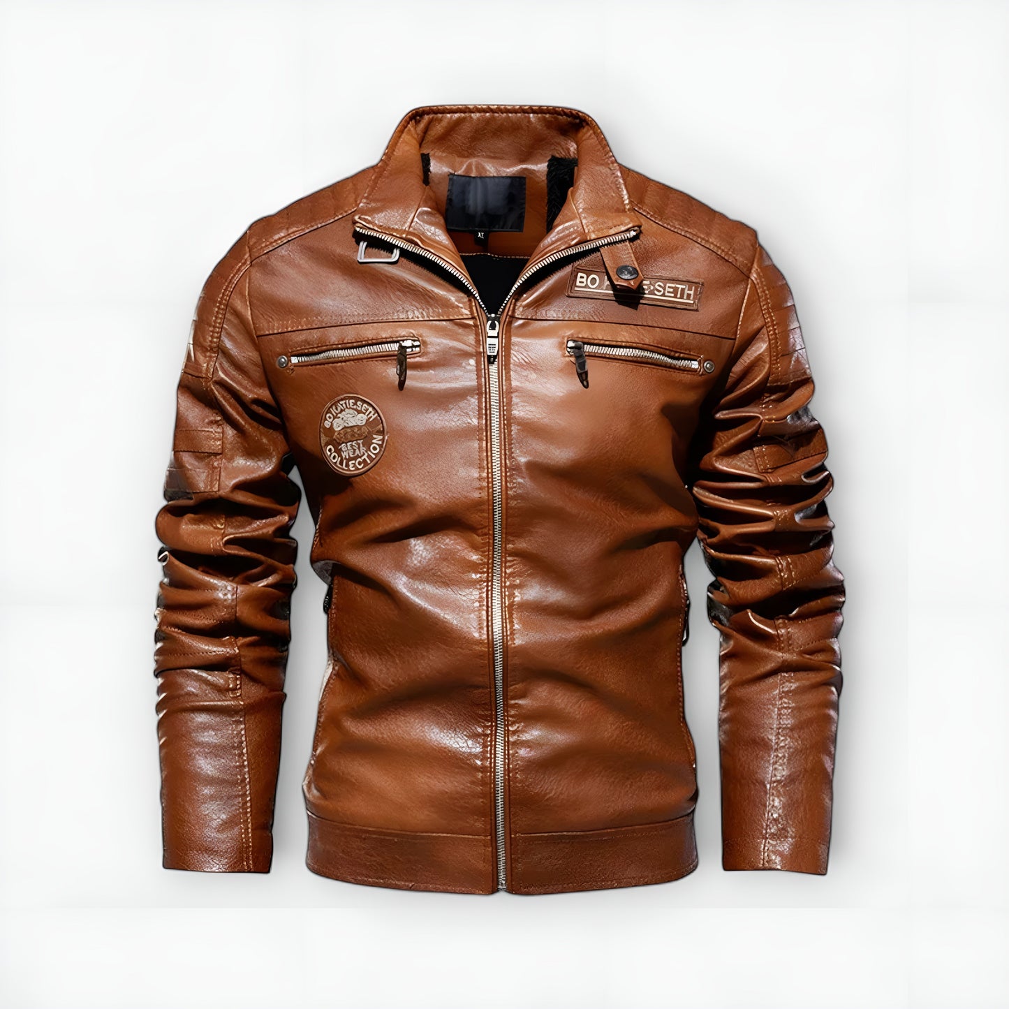 Alex | Roadster Leather Jacket