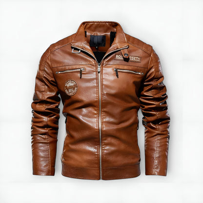 Alex | Roadster Leather Jacket