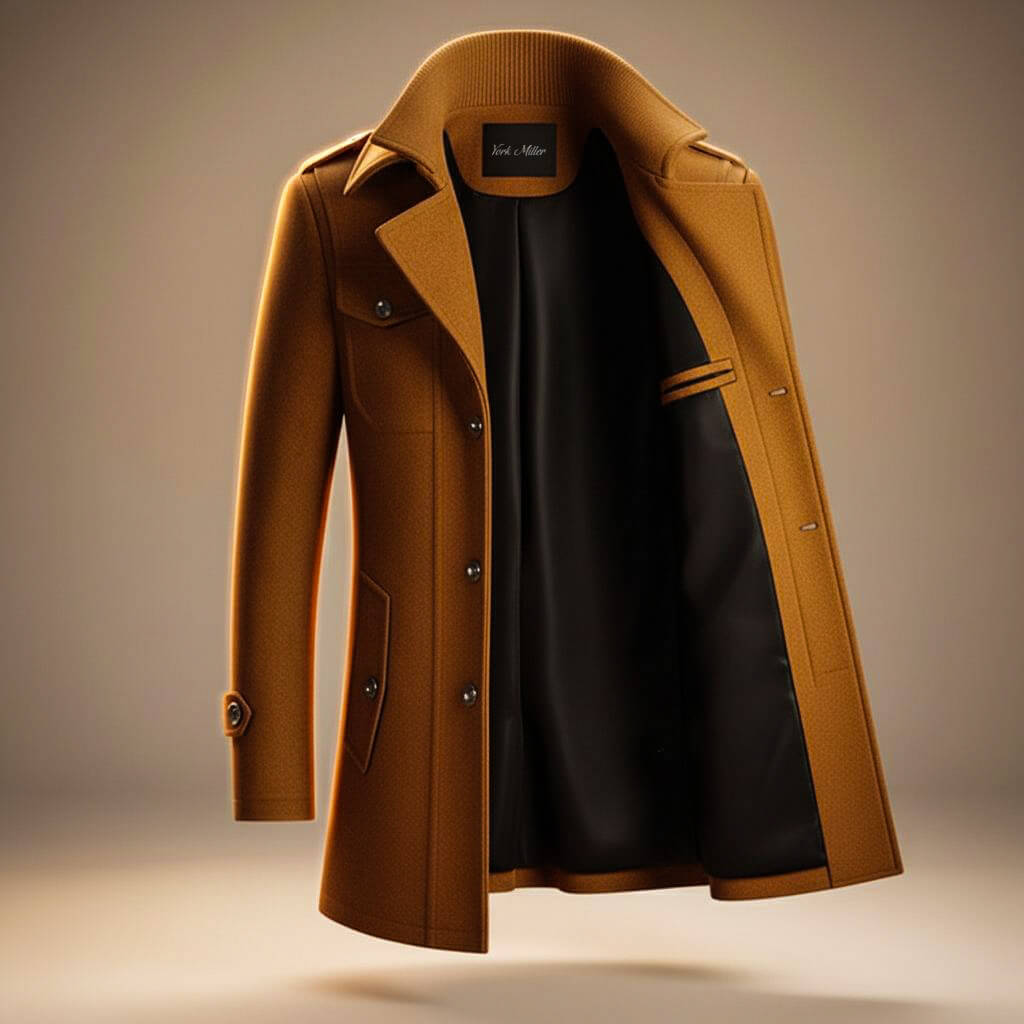 Marco Mens Virgin Wool Blend Coat
