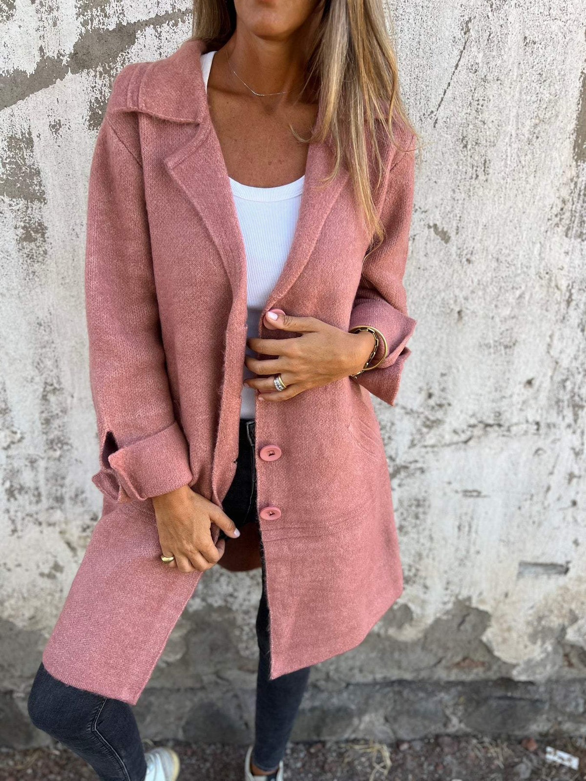 Betsy Womens Long Cardigan Sweater for Casual Wear