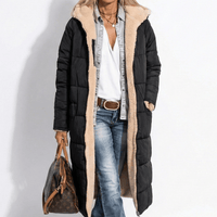 Kaela | Womens Long Quilted Winter Coat | Lightweight Insulation, Soft Interior | Black, Gray, Red and More S-5XL