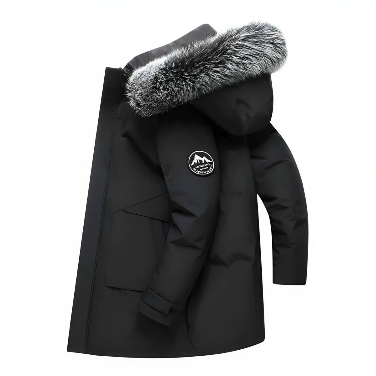 Cole Mens Winter Parka Jacket with Hood