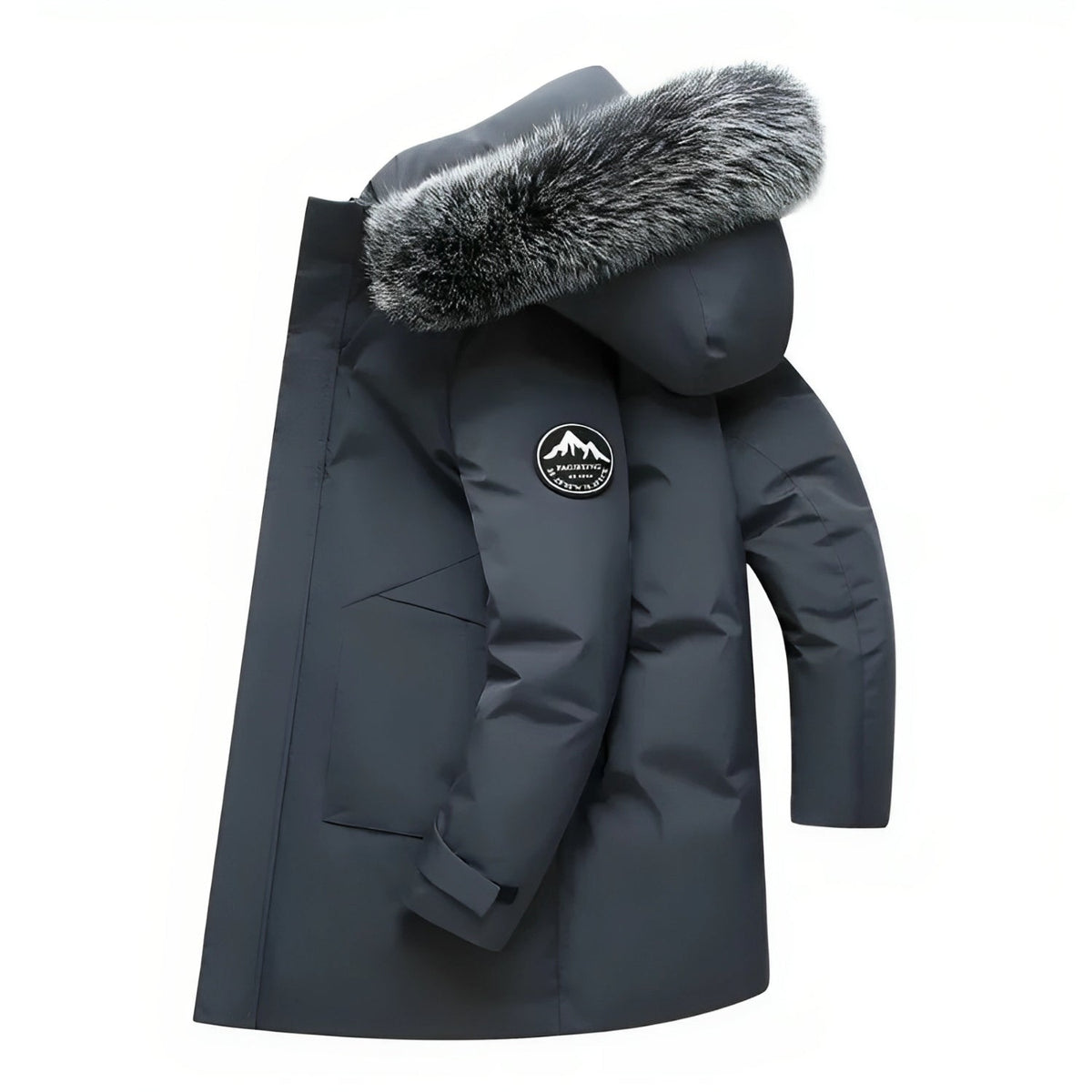 Cole Mens Winter Parka Jacket with Hood