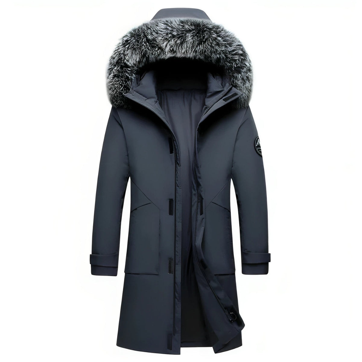 Cole Mens Winter Parka Jacket with Hood