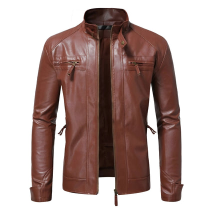 Ronald | Stylish Leather Jacket for Men