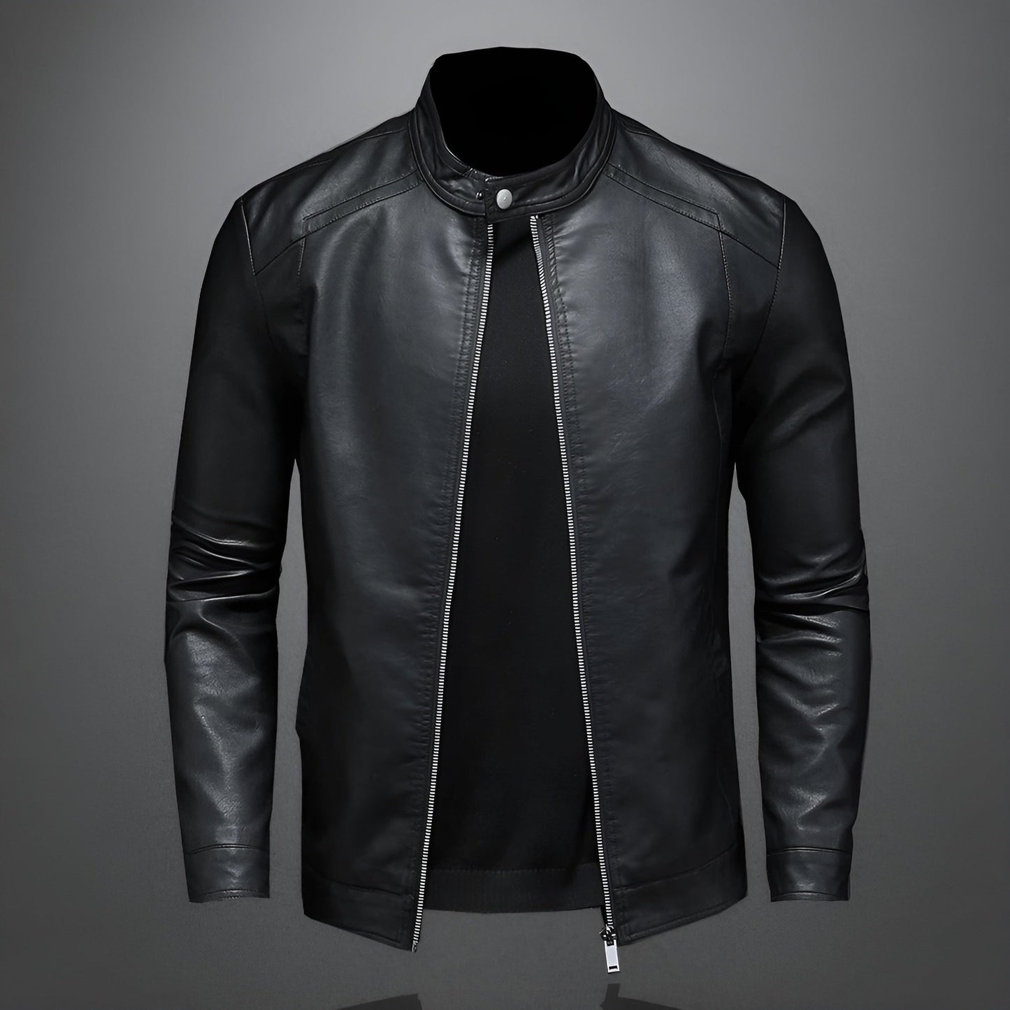 Conor | Classic leather jacket