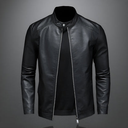 Conor | Classic leather jacket