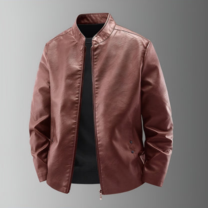Timothy | Leather biker jacket